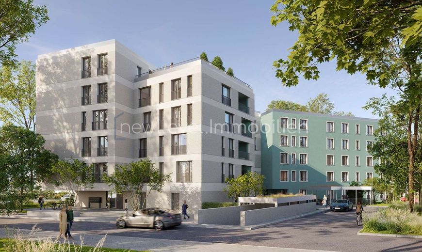 2-Zi. - Eigentumswohnung im ILLERPARK | 55,6 m² | Erstbezug (2.3.3) – Ansicht Theresestraße 1
