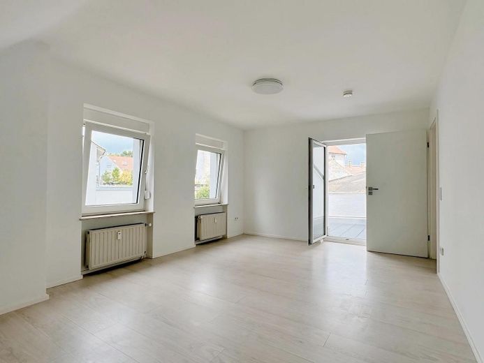 Schlafzimmer + Dachterrasse