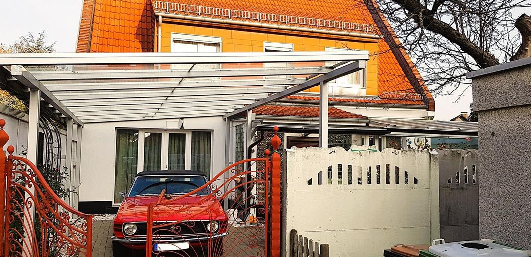 Eingang zum Grundstück