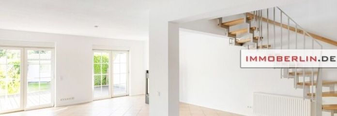 IMMOBERLIN.DE - Wonderful house with beautiful south-facing garden in a family-friendly location