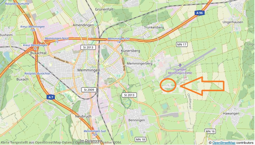 Industrie-/Gewerbegrundstücke "Triebwerk" - direkt am Allgäu-Airport bei Memmingen – Foto 3