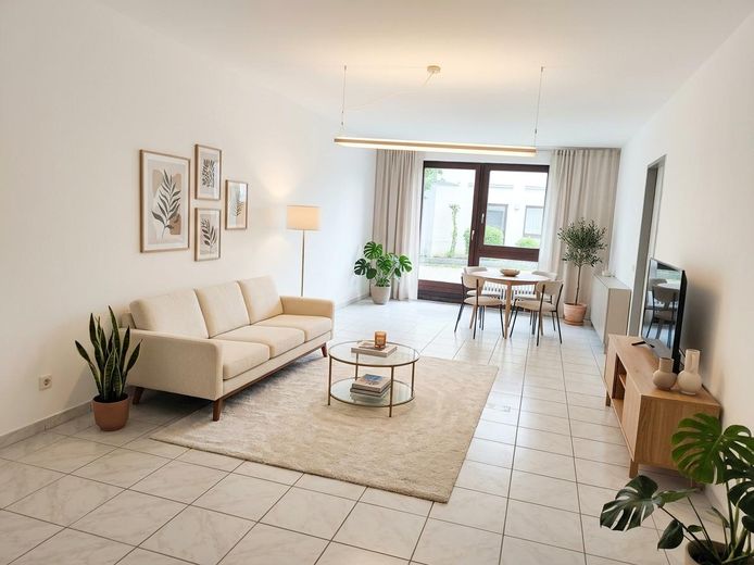 2-Zimmer Wohnung im Zentrum – Wohn Zimmer