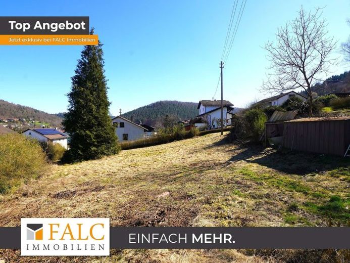 Traumhaftes Baugrundstück mit Weitblick ins Grüne in Rippberg - FALC Immobilien Heilbronn – Foto 1