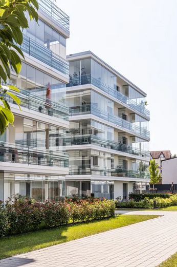 Live as if in your own house – modern garden apartment on the Altrhein with terrace & underground parking – Photo 3