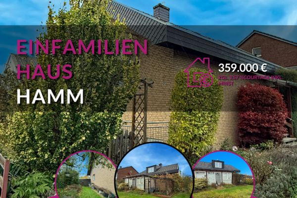 Freistehendes Einfamilienhaus in Hamm Ostwennemar