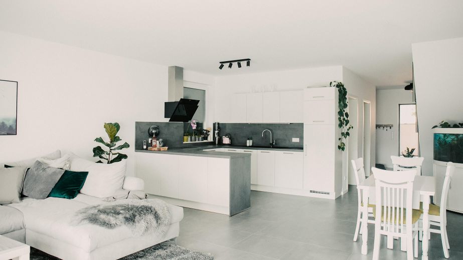 Wohnbereich mit offener Küche