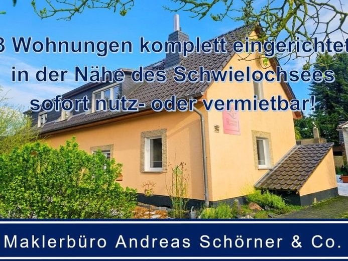 3 liebevoll eingerichtete Ferienwohnungen in der Nähe des Schwielochsees warten auf einen neuen Betreiber – Foto 1