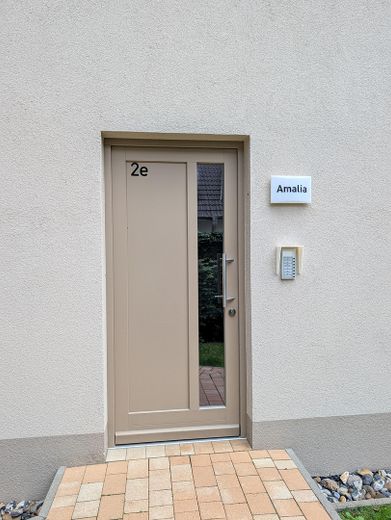 Traumhafte Ferienwohnung in Top Lage in Dierhagen-Strand (350m) – Hauseingang