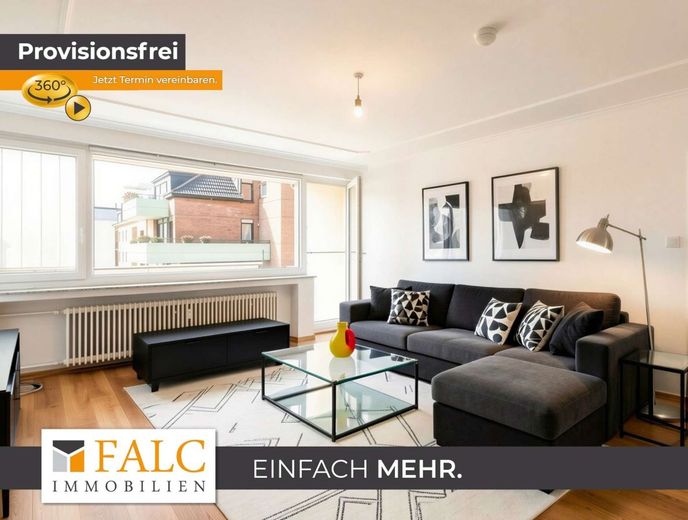 Beliebte Lage, attraktive Wohnung: Ihr neues Zuhause in Bockum – Wohnzimmer