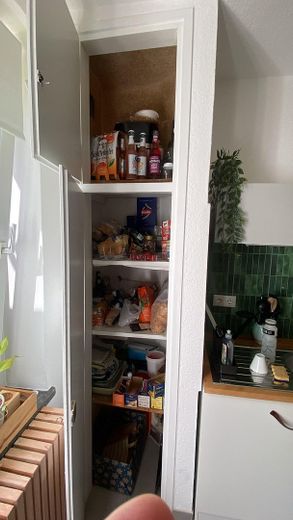 Agradable vivienda de 4 habitaciones con balcón en Hildesheim – Speisekammer