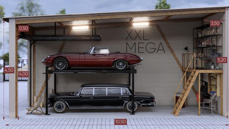 Garage XXL con terreno, parco garage, capannone, camper, auto, moto, roulotte, nuova costruzione camper – Photo 16