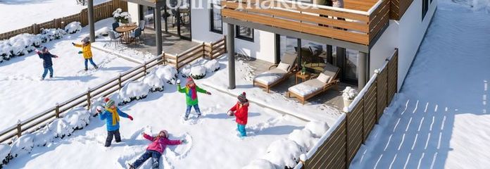 السكن مع إطلالة على جبال فيترشتاين ومنصة القفز التزلجي – منطقة التنزه غارميش-بارتنكيرشن
