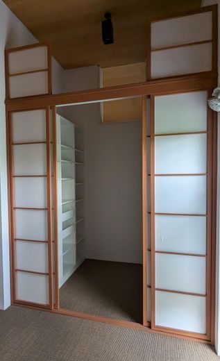 Begehbarer Wandschrank