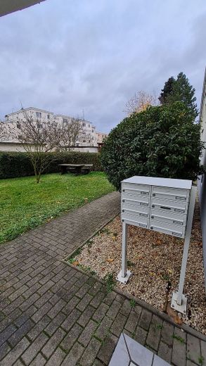 Vorderseite des Hauses