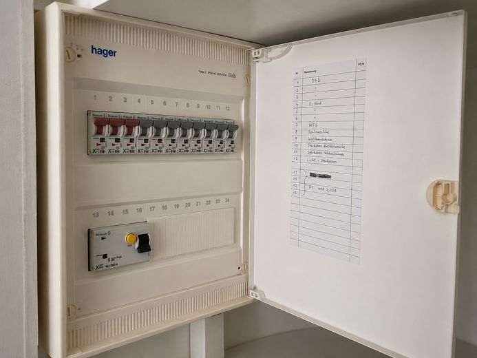 Keyifli 42 m² – merkezi konumda 2 odalı çatı katı dairesi – Elektrik