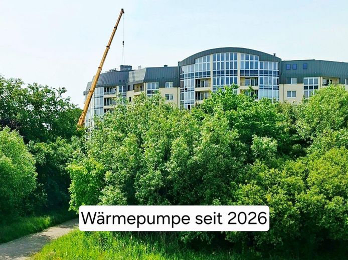 KURPARK-RESIDENZ Appartement en copropriété de 2 pièces, piscine/jacuzzi/sauna inclus dans les charges de copropriété, pompe à chaleur ! 1 place de parking en garage souterrain – Installation der Wärmepumpe