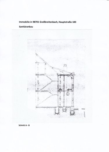 Schnitt A-B Anbau