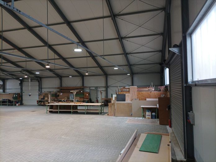 Blick in große Halle