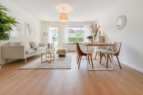 Drei Ebenen, viel Freiraum – renoviertes Reihenmittelhaus mit Garten - sofort bezugsfrei
