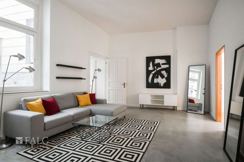Erdgeschosswohnung - solide Basis mit guter Verkehrsanbindung – Wohnraum - (KI generiert)