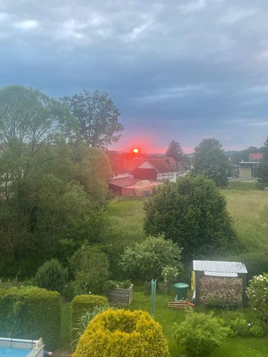 Der Blick aus dem OG