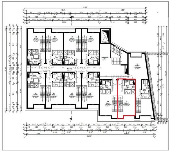 Investoren & Kapitalanleger aufgepasst.  Attraktives Appartement in der Mönchebergstraße 31 in KS – Grundriss EG v. App.