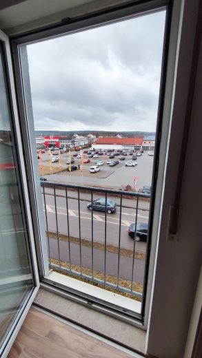 Drei Zimmer DG Wohnung mit Balkon zentral gelegen in Schwandorf – Aussicht vom Kinderzimmer