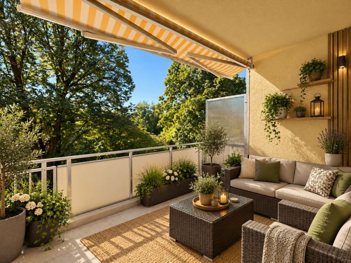 Sonnige 2 Zi.-Whg. mit großem Südbalkon in Perlach – Foto 1