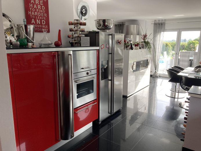 Küche mit Esszimmer