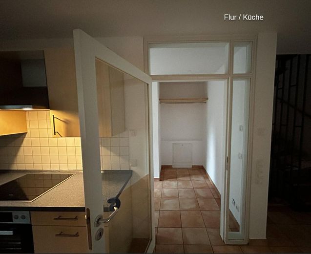 Casa a schiera centrale nel cuore di Hausham – Eingang zur Küche