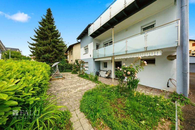 Wohnanlage mit 3 Wohneinheiten im Grünen - solide Mietrendite inklusiv !! – EG Terrase