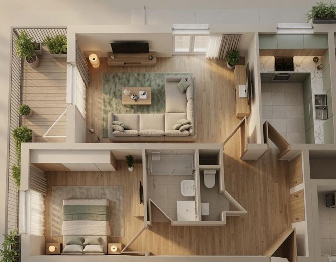 Großzügige 2,5-Zimmer Wohnung mit Einbauküche zentral in Kempten – Foto 14
