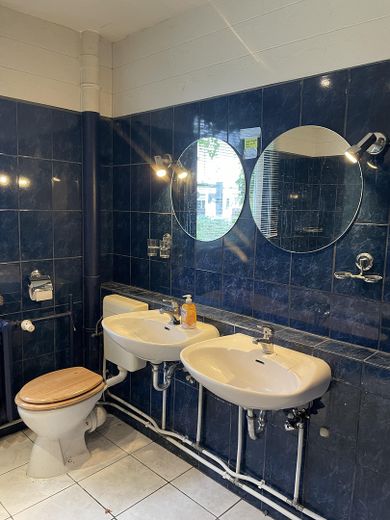 Provisionsfrei, EINFAMILIENHAUS MIT GARTEN in begehrter Wohngegend Dessau-Ziebigk – Waschbecken/WC