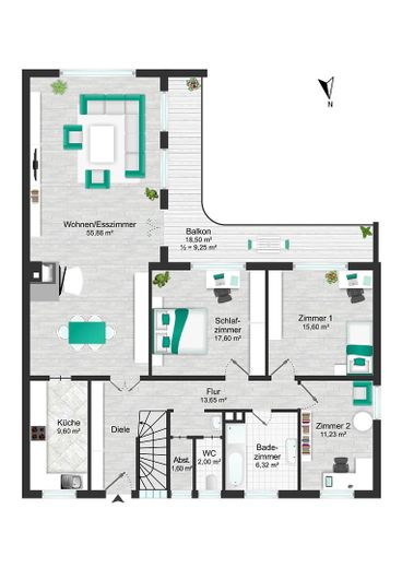Grundriss EG