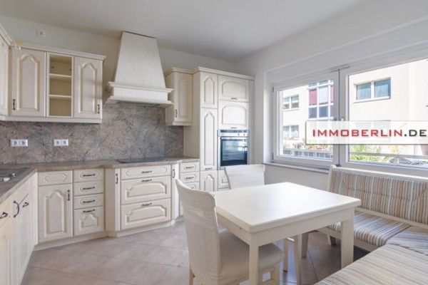 IMMOBERLIN.DE - Appartamento simile a una casa con veranda, piccolo giardino esposto a ovest