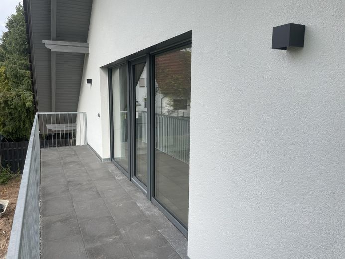 Balkon zur Westseite