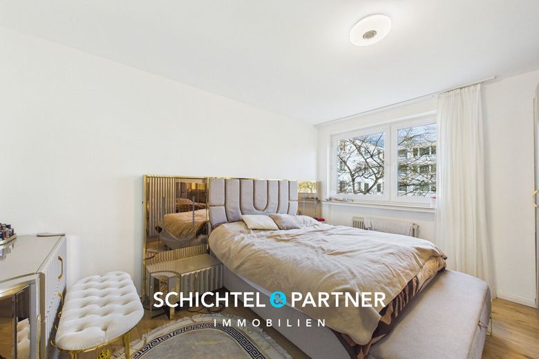 Mittelshuchting | Ansprechende 3-Zimmer-Wohnung mit Erbbaurecht – S&amp;P | Schlafzimmer