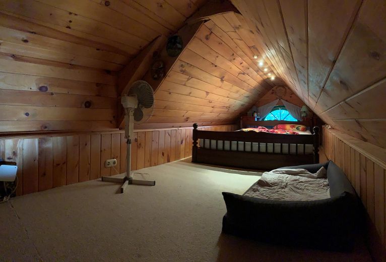 freistehendes Einfamilien, Vollholzhaus, kanadisches Blockhaus ökologische Bauweise, sehr gepflegt – Foto 24