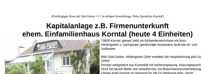 Eckdaten