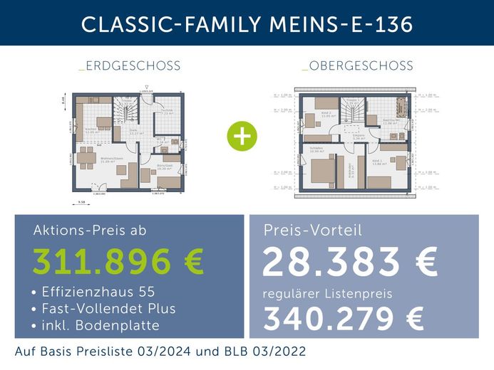 Ihr Neubau in Bestlage – Meins-E-136 Preise
