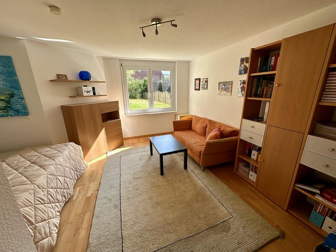 Geräumiges Reihenendhaus in Waldenbuch – UG Zimmer Südseite
