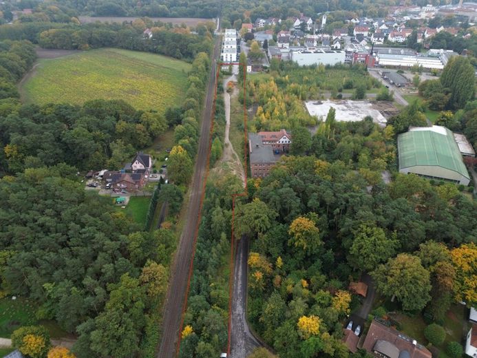 Gewerbegrundstück mit Baugenehmigung - sofort startklar in Bielefeld-Senne – Grundstücksübersicht