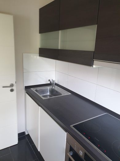Charmantes 1-Zimmer-Apartment in zentraler Lage von Bad Vilbel – Einbauküche