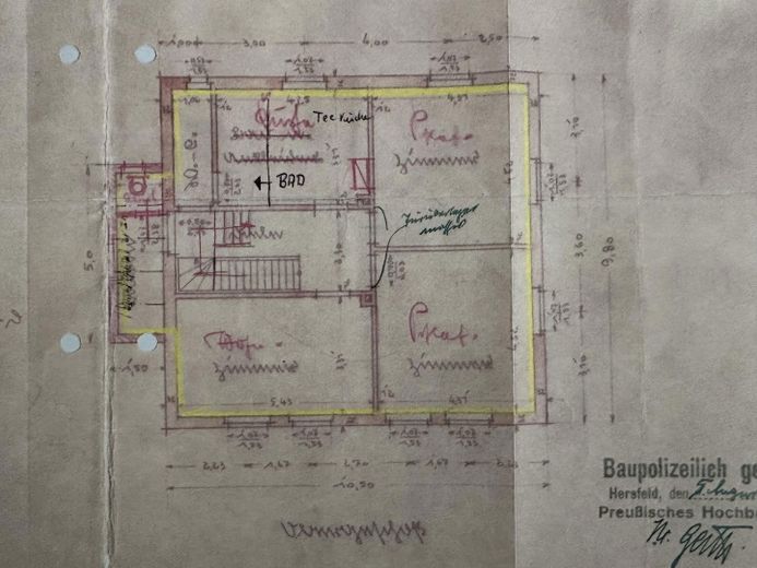 Grundriss Obergeschoss