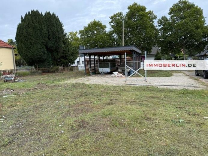 IMMOBERLIN.DE - Total erschlossen & teilbar! Attraktives Baugrundstück in Südwestlage – Foto 1