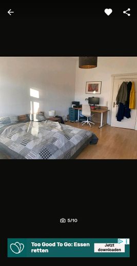 Ampio appartamento d’epoca di 3 locali con charme nel centro di Neu-Ulm – Schlafzimmer