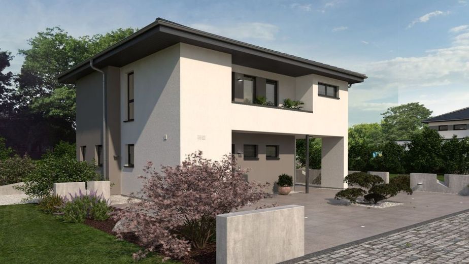 ELEGANZ UND KOMFORT IN VOLLENDUNG! – Ansicht Garten