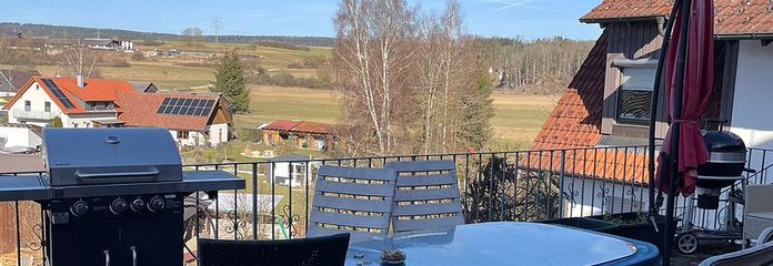 Aussicht  der Dachterrasse