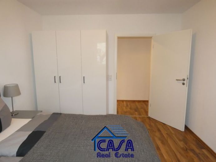 WESTEND-NORD: 3.5-room apartment with balcony and skyline view, high-quality furnished, very quietly located – Photo 1