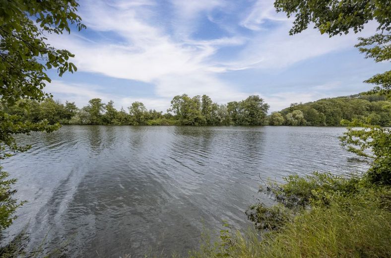Neckar um die Ecke